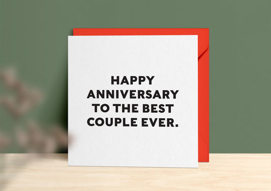Best Couple Ever Card