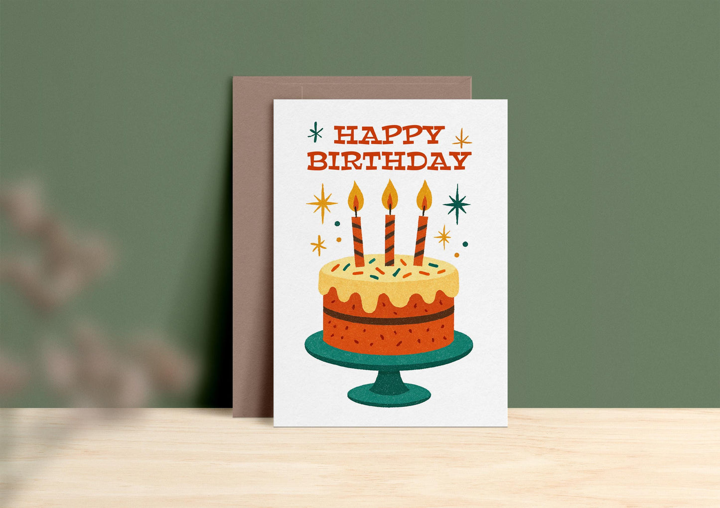 Birthday Cake Card