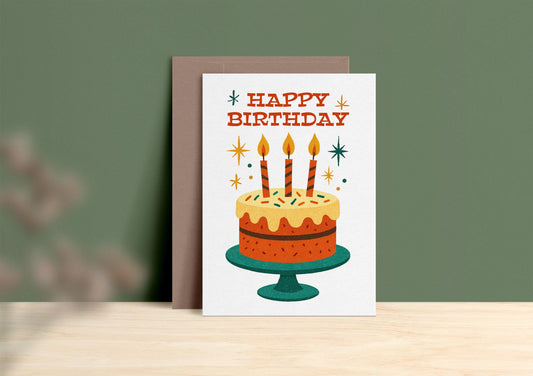 Birthday Cake Card