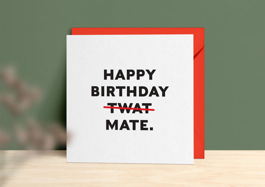 'Happy Birthday Mate'
