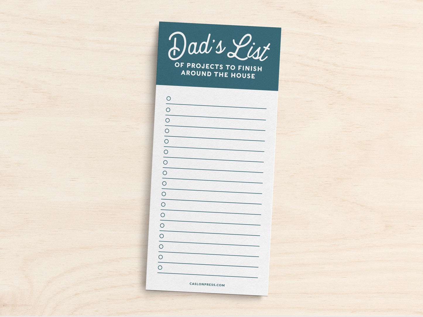 Dad's Projects Jotter Pad