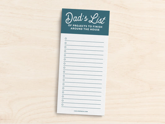 Dad's Projects Jotter Pad
