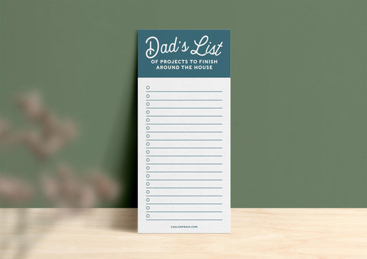Dad's Projects Jotter Pad