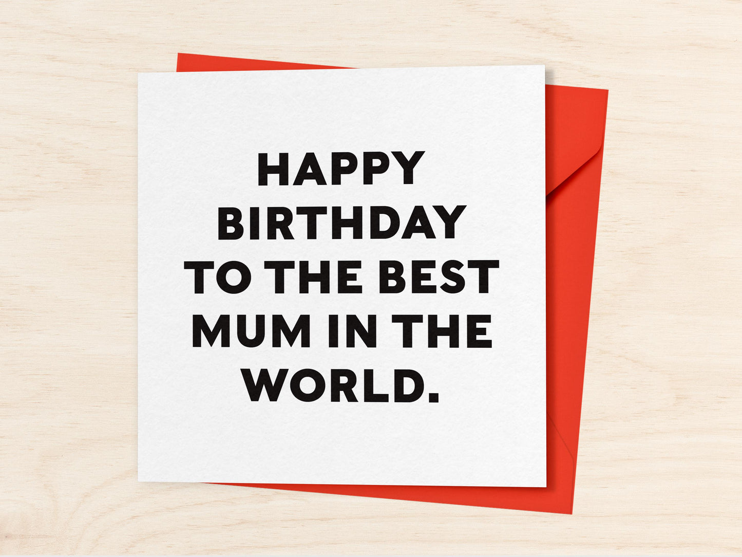 Funny 'Mum' Birthday Card