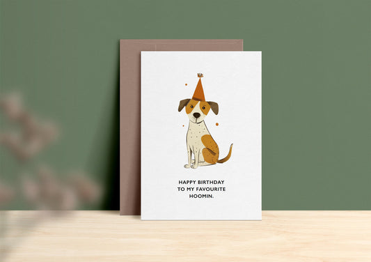 From the Dog Birthday Card