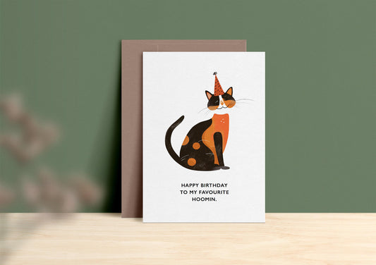 From the Cat Birthday Card