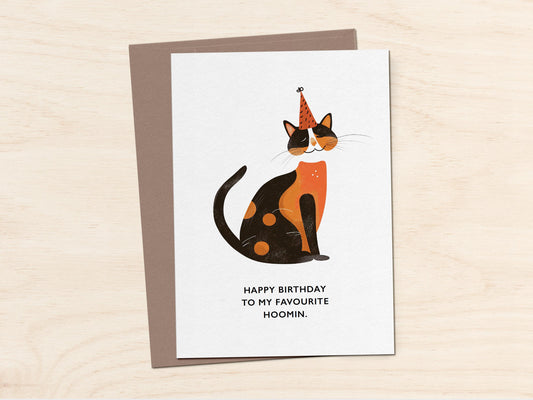 From the Cat Birthday Card