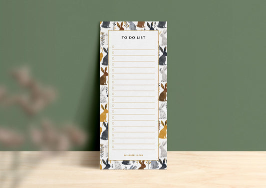 Rabbit To-Do List Pad