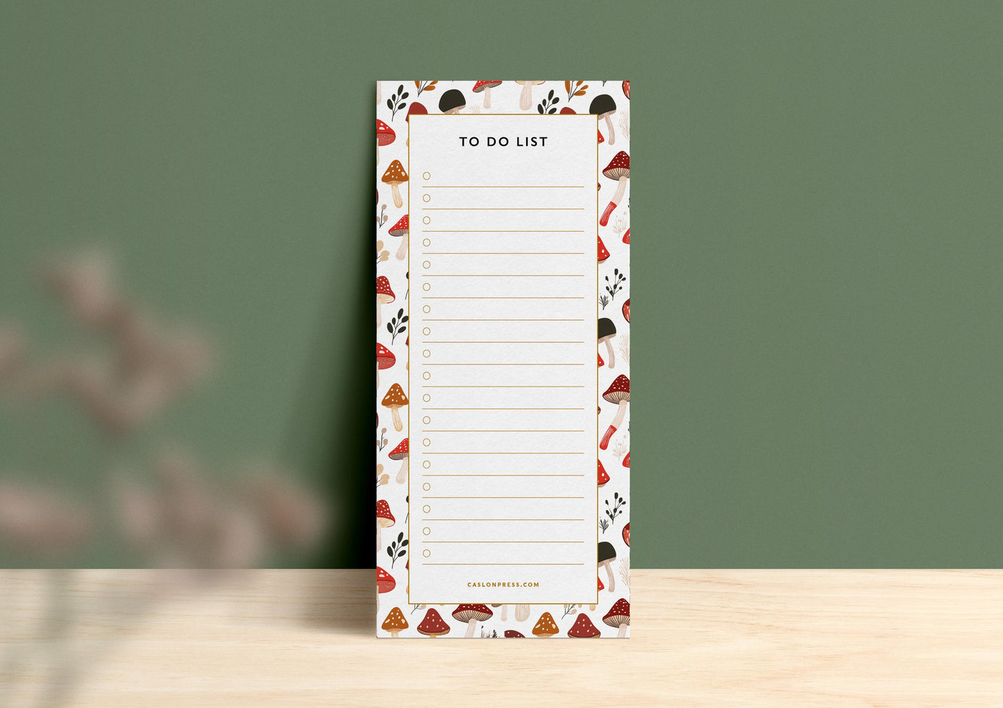 Toadstool To Do List