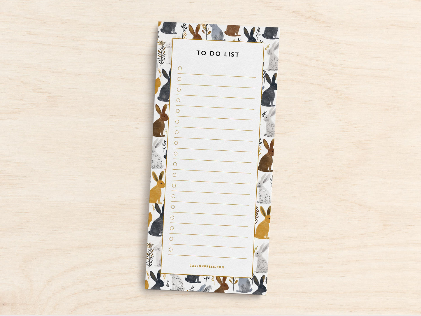Rabbit To-Do List Pad