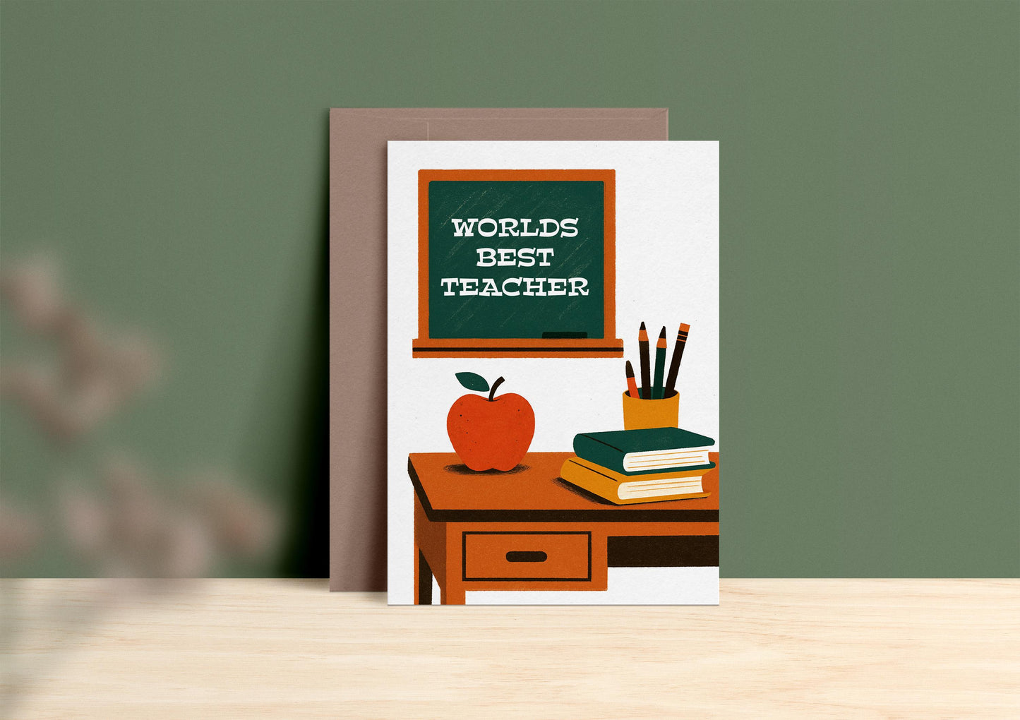 Teacher Thank You Card