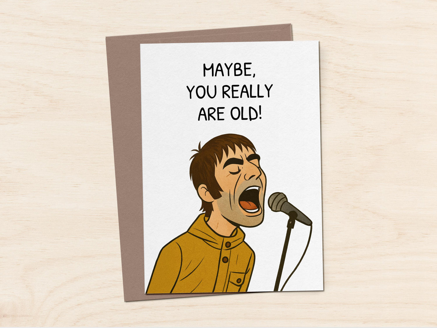 Maybe, You Really Are Old Card