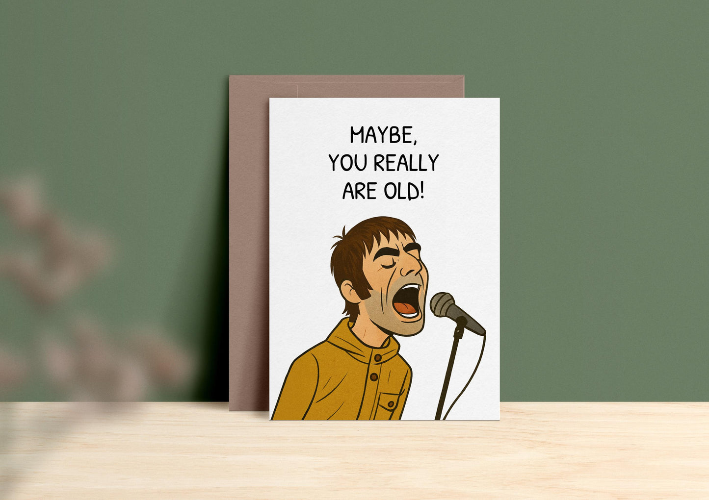 Maybe, You Really Are Old Card