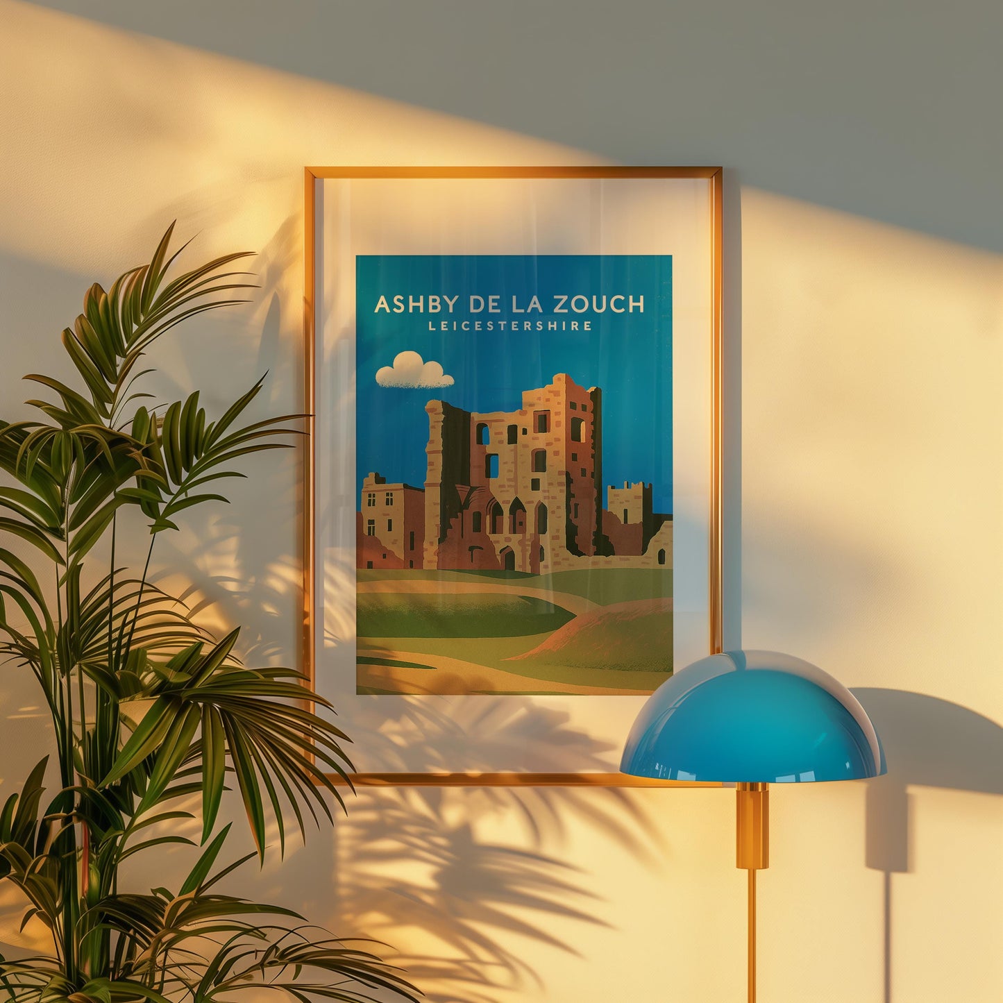 Ashby de la Zouch Castle Art Print